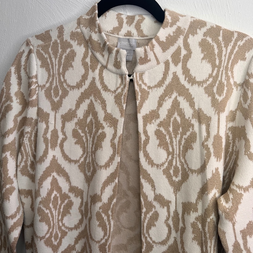 Chicos Button Sweater